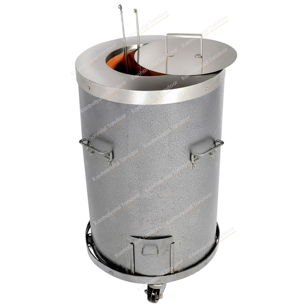 Stainless Steel Round Tandoor With SS Top